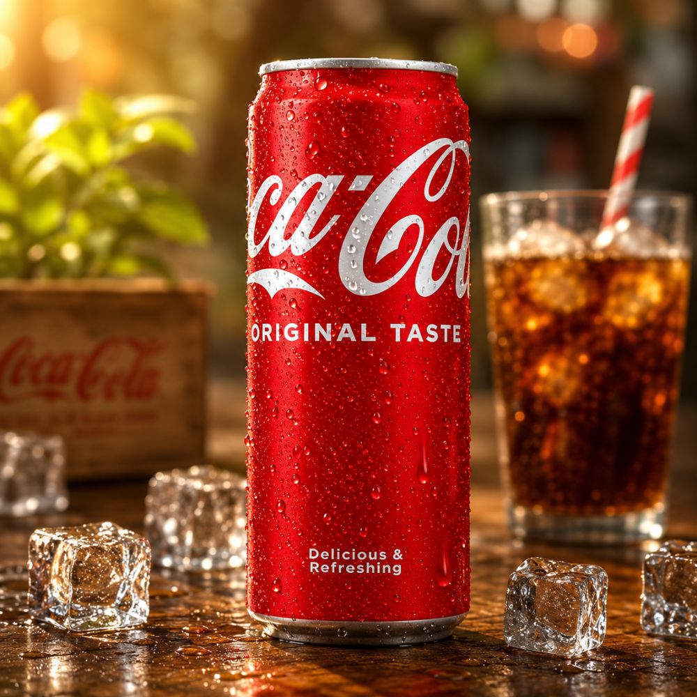 COKE COCA-COLA CAN 33CL