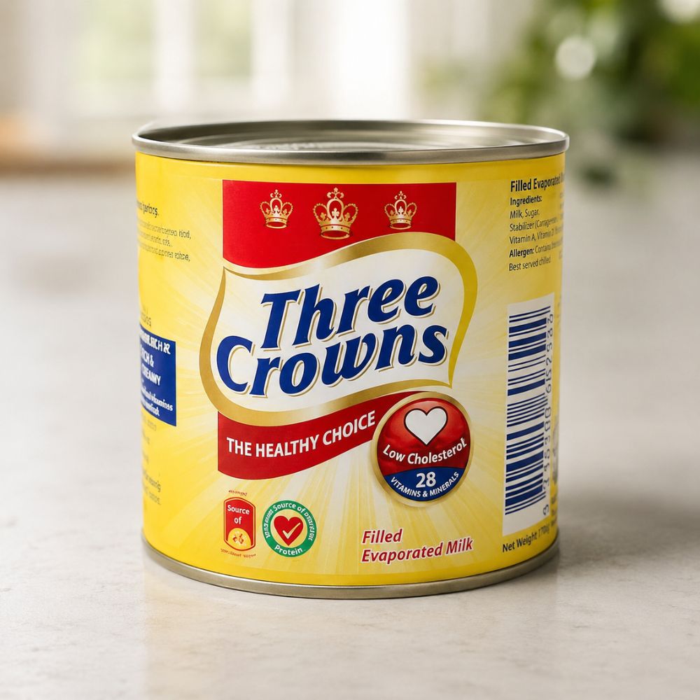 THREE CROWNS EVAP TIN (150G)